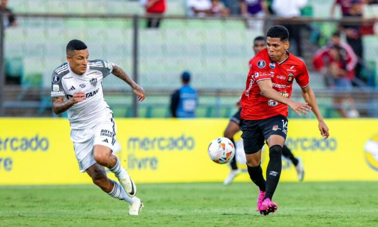 Caracas FC sucumbió 1-4 ante Atlético Mineiro en el comienzo de la Libertadores para el Rojo. Foto: Caracas FC.