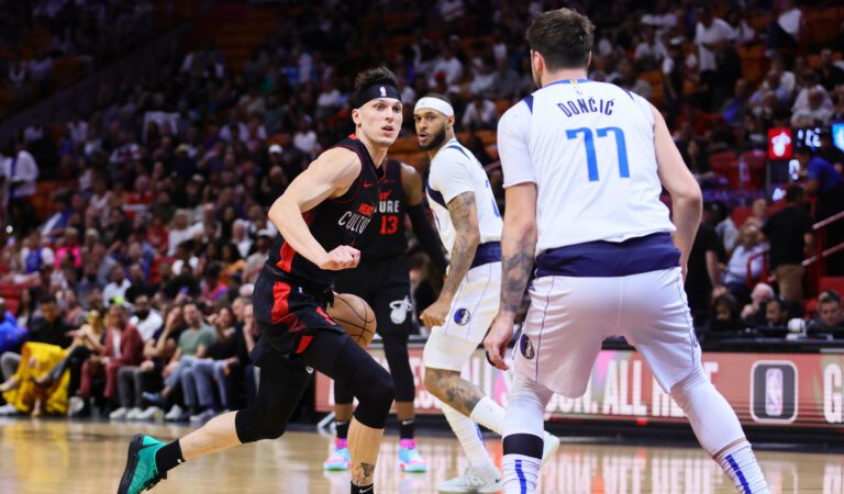 Luka Doncic y los Dallas Mavericks dominaron al Heat en Miami
