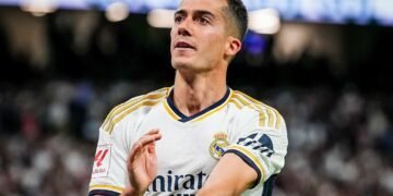 Lucas Vázquez, la figura del Real Madrid ante Barcelona este domingo.