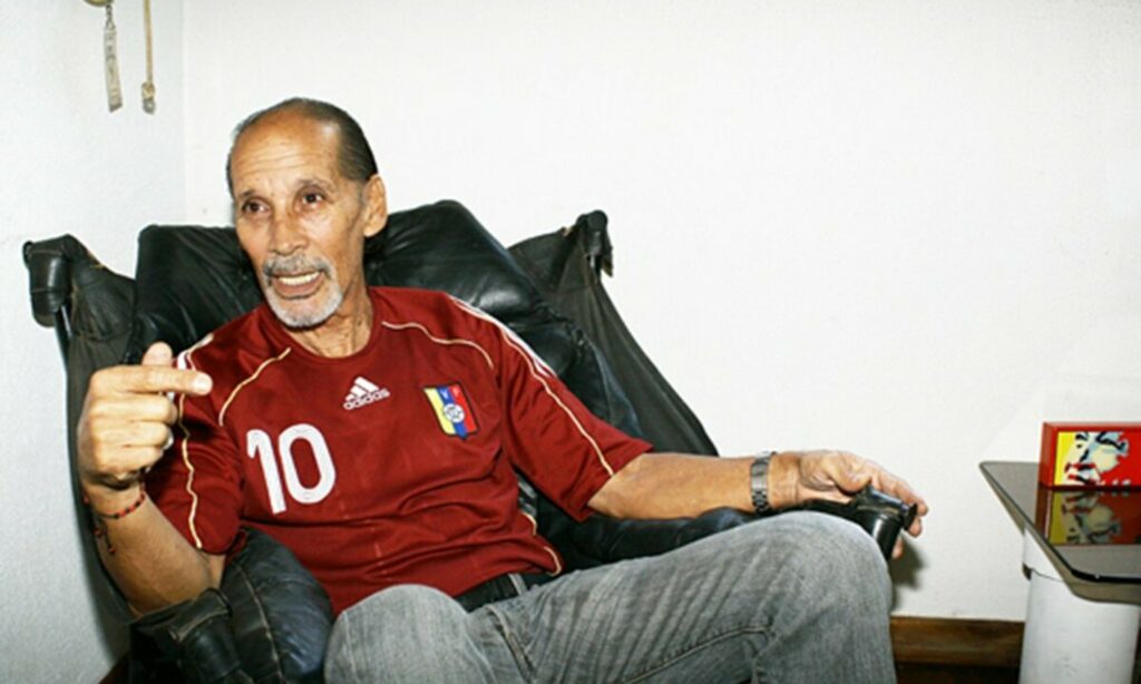 Luis Mendoza, uno de los grandes ídolos de la historia del fútbol venezolano.