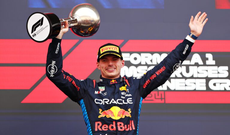 Max Verstappen vuelve a la victoria en el GP de Japón 2024