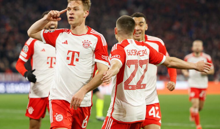 Joshua Kimmich lleva al Bayern Múnich a semis de Champions