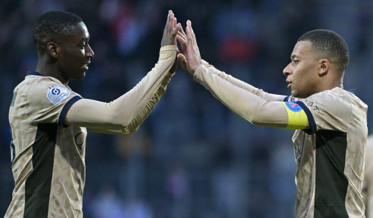 PSG gana la Ligue 1 en el adiós de Kylian Mbappé