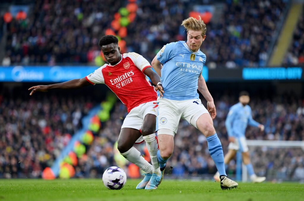 manchester city v arsenal fc premier league