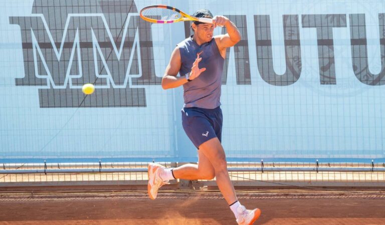 Rafael Nadal debuta mañana en el Mutua Madrid Open