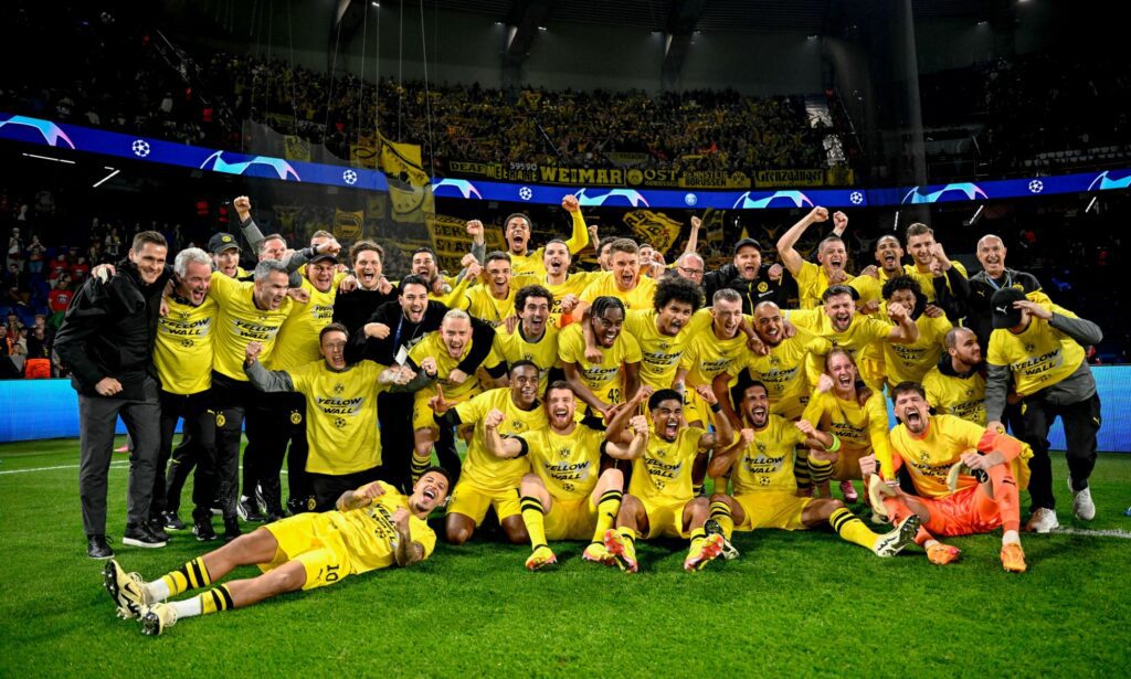 La de Wembley 2024 será la final número 3 del Dortmund en su historia.