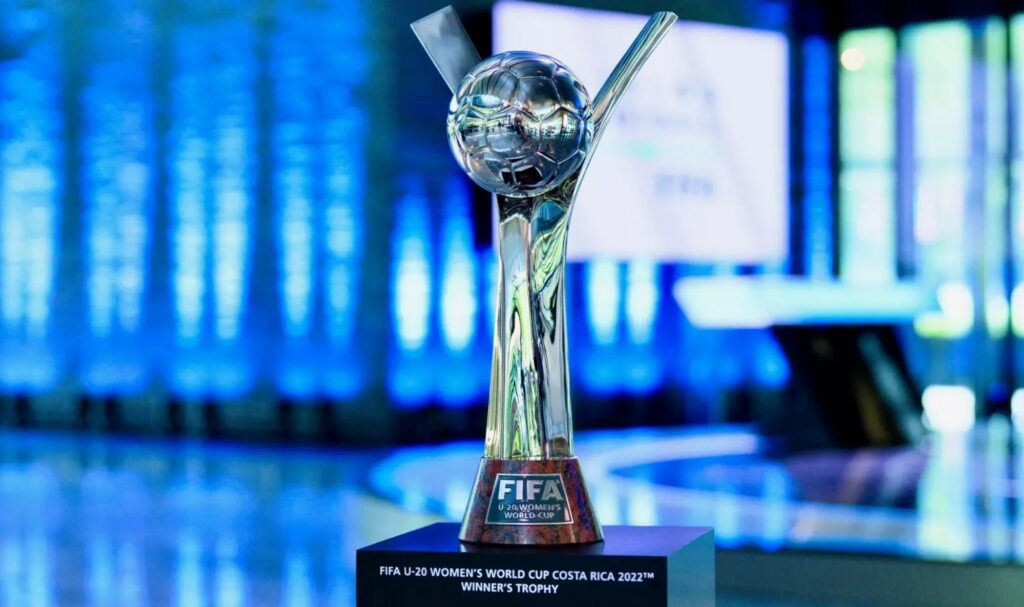 Trofeo del Mundial femenino sub 20 de la FIFA. 