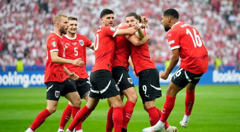 Austria sorpende en la Euro 2024