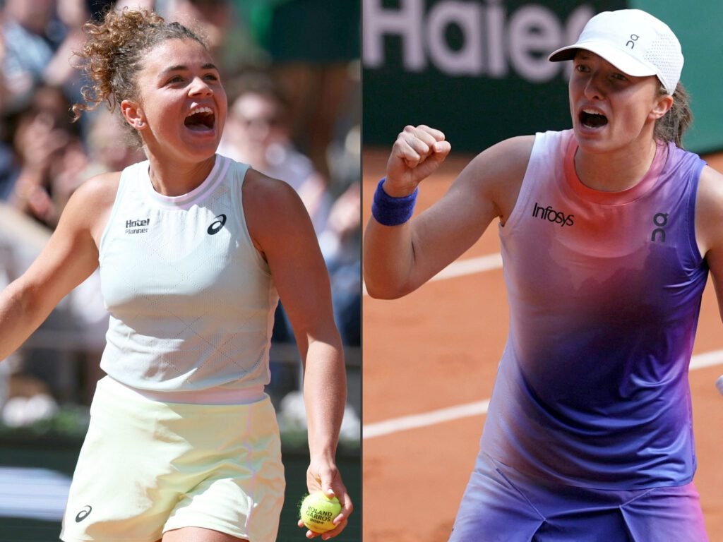 Jasmine Paolini irá por la gloria ante Iga Swiatek en la final de Roland Garros 2024 5 topshot combo tennis fra open 2024