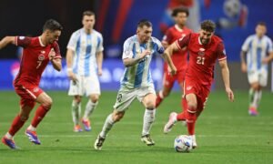 Argentina y Canadá se vieron en el arranque de la Copa América, triunfo albiceleste 2-0.