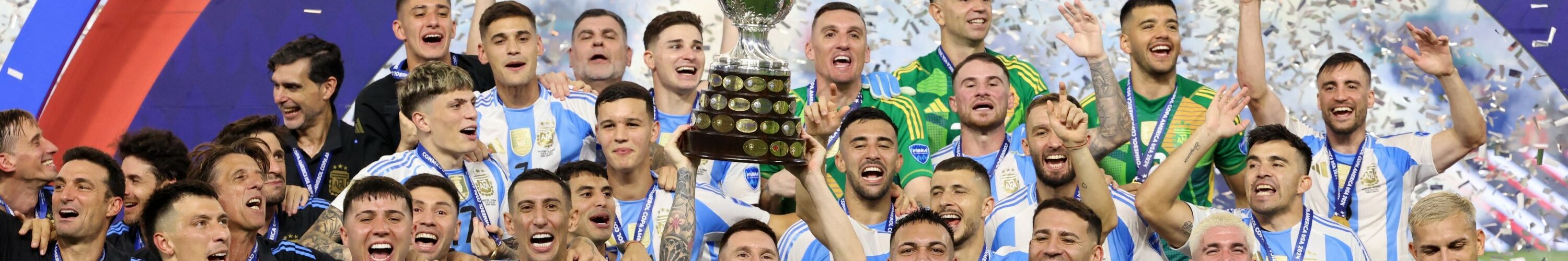 Argentina, campeona de la Copa América 2024.