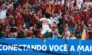 Eduard Bello, una de las figuras de Venezuela en la Copa América 2024. Foto: FVF.