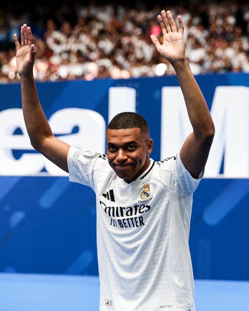 Kylian Mbappé, nuevo jugador del Real Madrid.