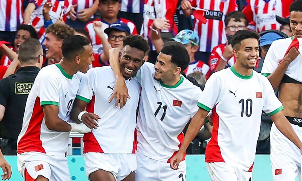 Marruecos logró su primera medalla en la historia del fútbol olímpico.