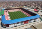 Estadio Municipal de El Alto, sede del Bolivia vs Venezuela de este jueves.