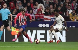 Atlético vs Real Madrid, partidazo para ver a figuras como Griezmann y Vinicius.