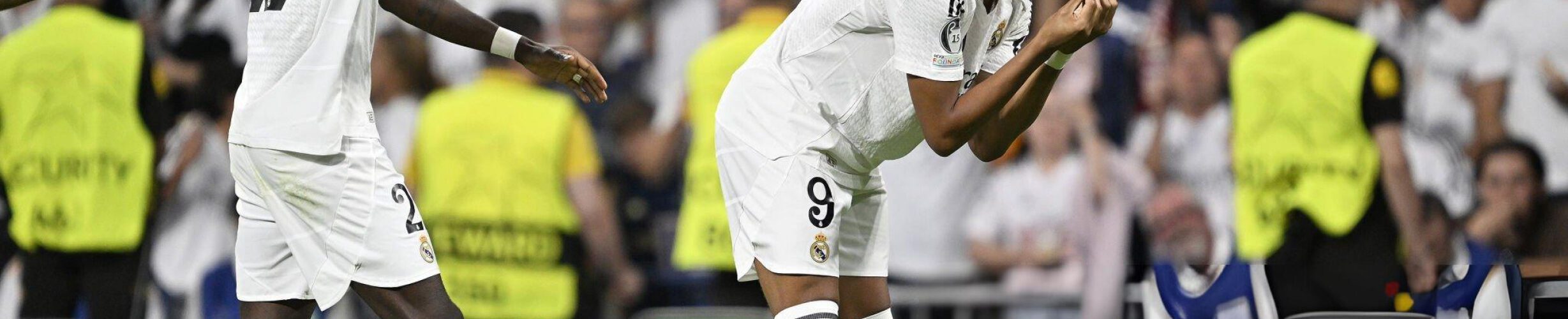 Mbappé y Rüdiger anotaron dos de los goles del Real Madrid en el debut por la nueva Champions League.