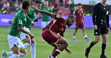 Salomón Rondón, goleador histórico de Venezuela.