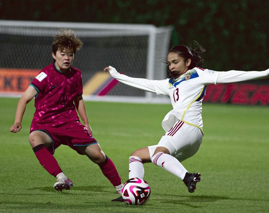 Venezuela empata su primer partido en la historia de Copa Mundiales sub-20 femenina