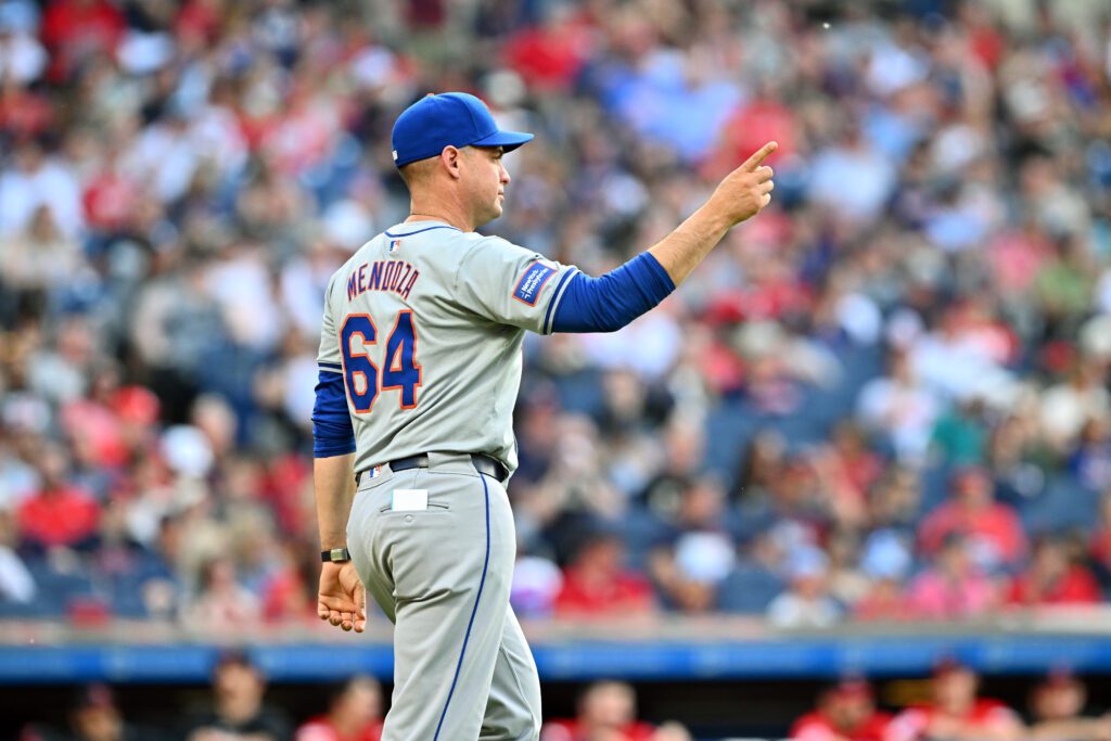 Carlos Mendoza, manager de los New York Mets.