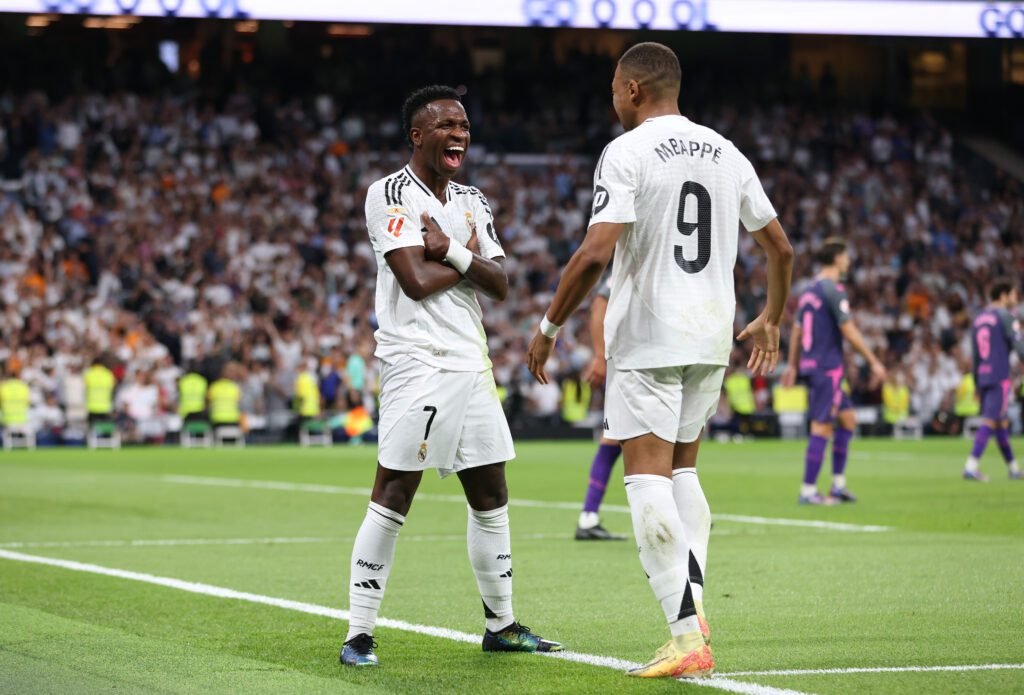 Vinicius Jr lideró la remontada del Real Madrid ante el Espanyol 6 Vinicius