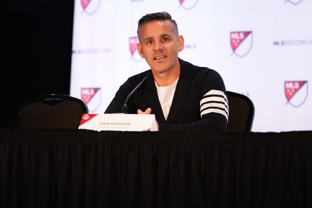 John Herdman, entrenador del Toronto FC.