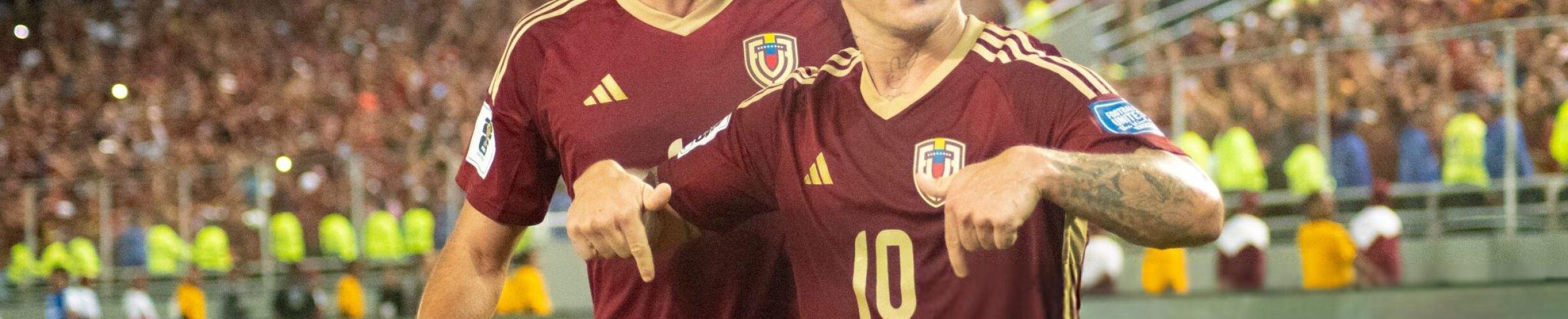 Jon Aramburu y Yeferson Soteldo, dos de los que más destacaron por Venezuela ante Argentina.