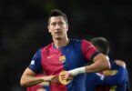 Robert Lewandowski marcó doblete con Barcelona ante Young Boys.