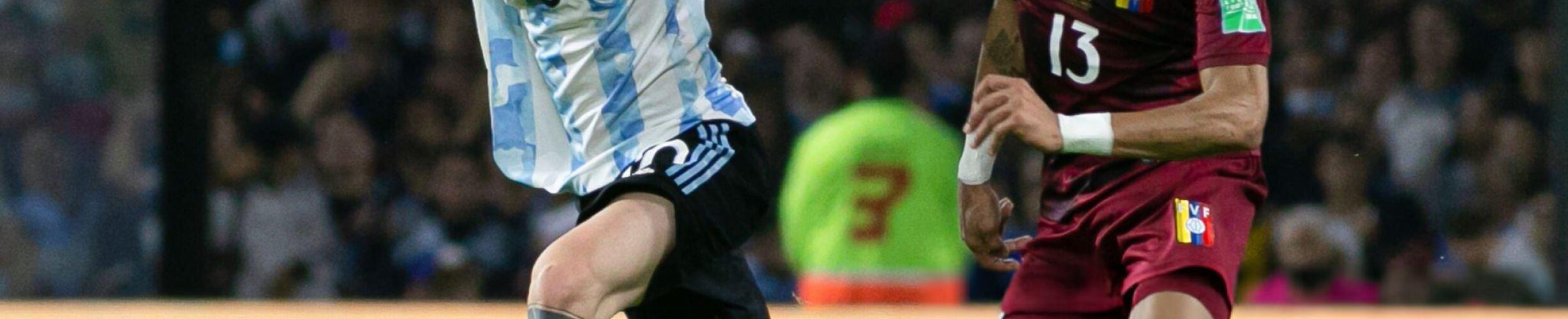 Argentina visita a Venezuela por las Eliminatorias al Mundial 2026.