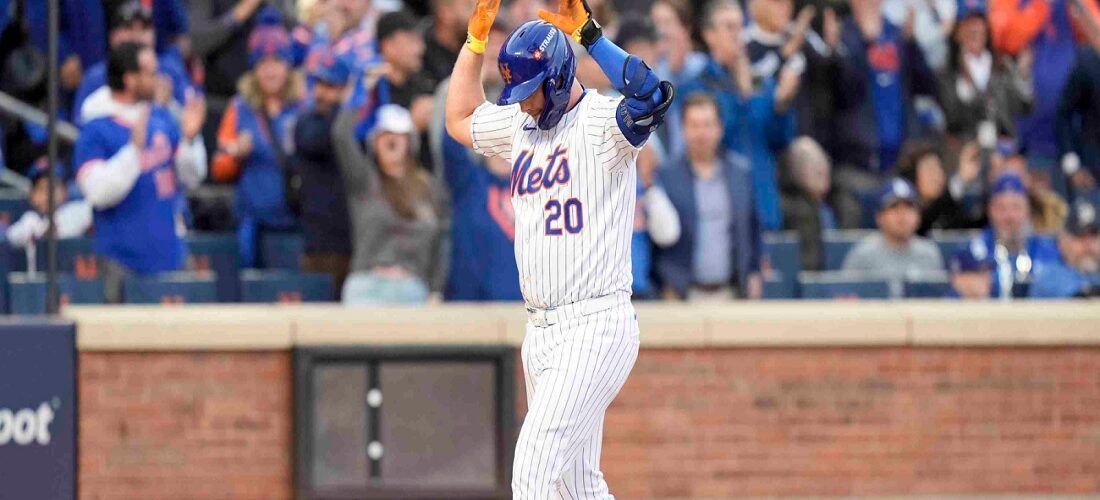 A fuerza de batazos, Mets regresan la NLCS a Los Ángeles