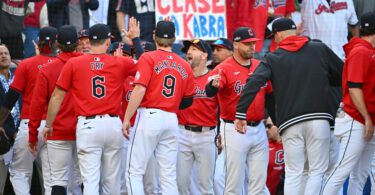 Division Series - Detroit Tigers v Cleveland Guardians - Game 1