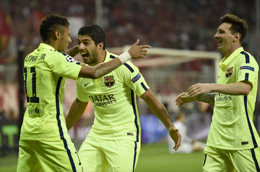 La MSN del Barcelona campeón de Champions League