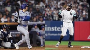 Shohei Ohtani y Aaron Judge