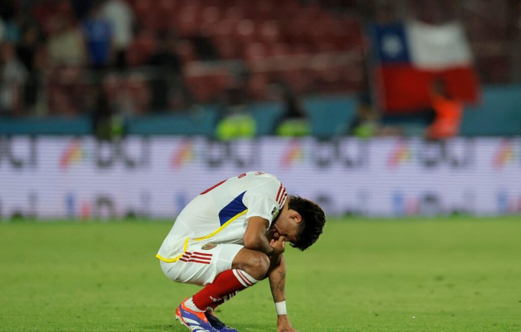 Telasco Segovia tras la derrota de Venezuela ante Chile.