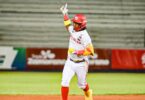 Luisangel Acuña con Cardenales de Lara