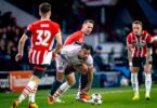 Yangel Herrera vs PSV en Champions League.