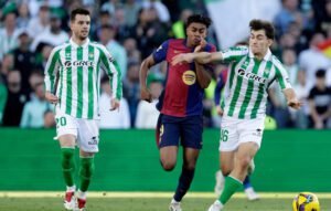 Lamine Yamal en el Barcelona vs Betis.