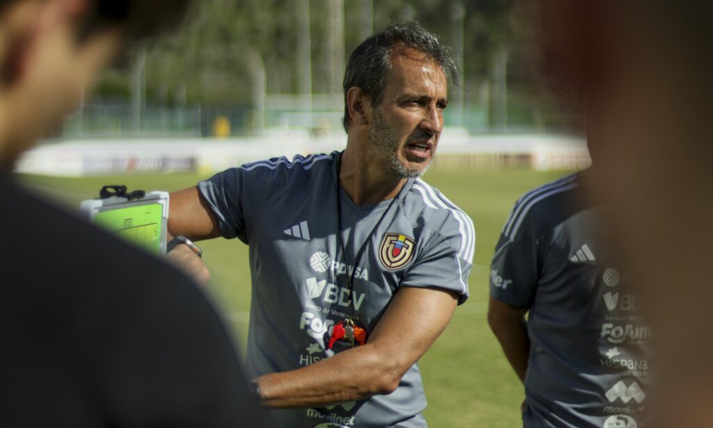 Fernando "Bocha" Batista, seleccionador de la Vinotinto. Foto: FVF.