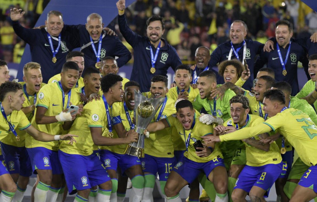 Brasil es el vigente campeón del Sudamericano Conmebol sub 20.