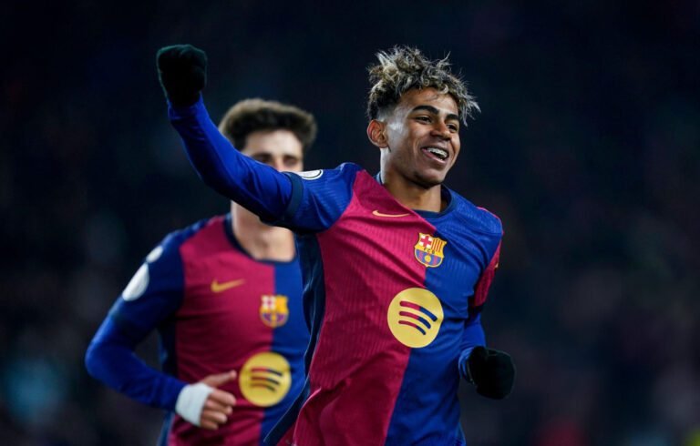 Lamine Yamal continúa on fire.