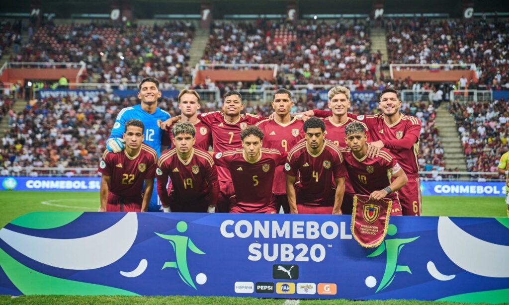 Venezuela cayó en su debut en el Sudamericano sub 20 ante Chile.