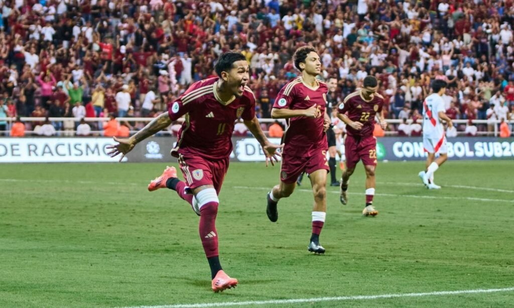 Leandro Rodríguez anotó y asistió en el triunfo de Venezuela.
