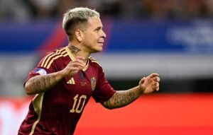 Yeferson Soteldo, el 10 de la Vinotinto.