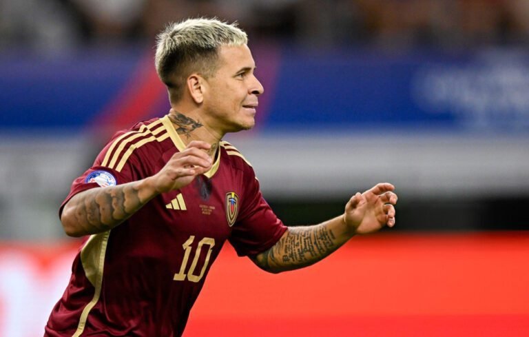 Yeferson Soteldo, el 10 de la Vinotinto.