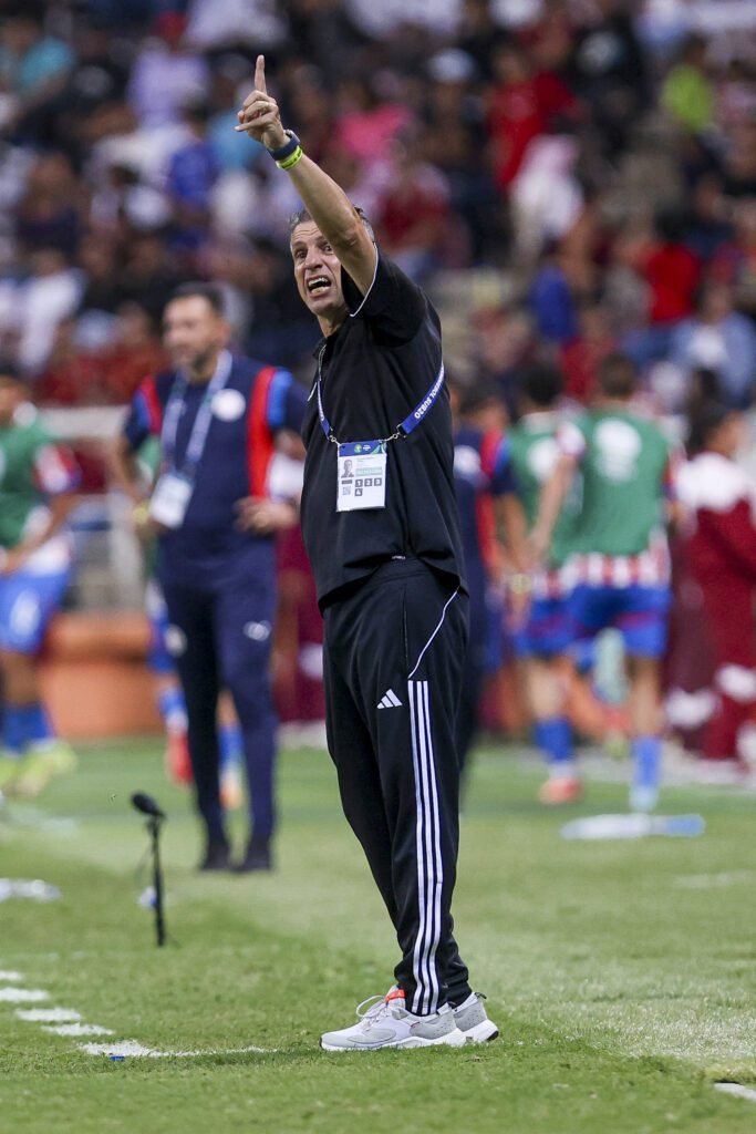 Ricardo Valiño en el Sudamericano sub 20 2025.