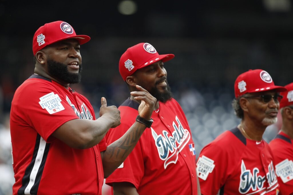 David Ortiz y Vladimir Guerrero - Venezuela Vs República Dominicana