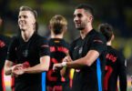 Dani Olmo y Ferran Torres, autores de los goles de Barcelona ante Las Palmas.