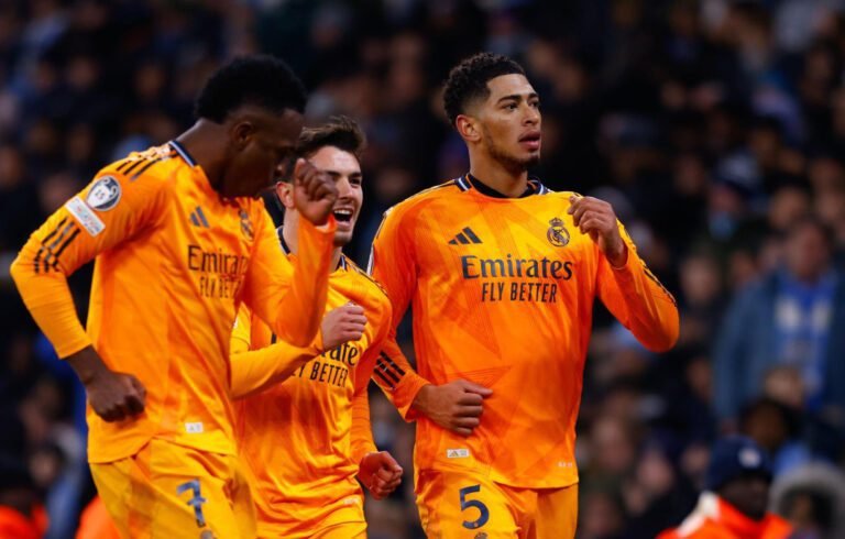 Jude Bellingham concretó la remontada del Real Madrid ante Manchester City.