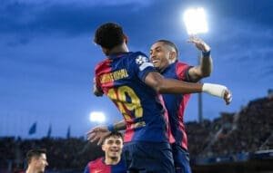 Lamine Yamal y Raphinha, claves del gran momento del Barcelona.