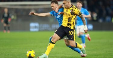 Napoli e Inter disputaron un emocionante partido